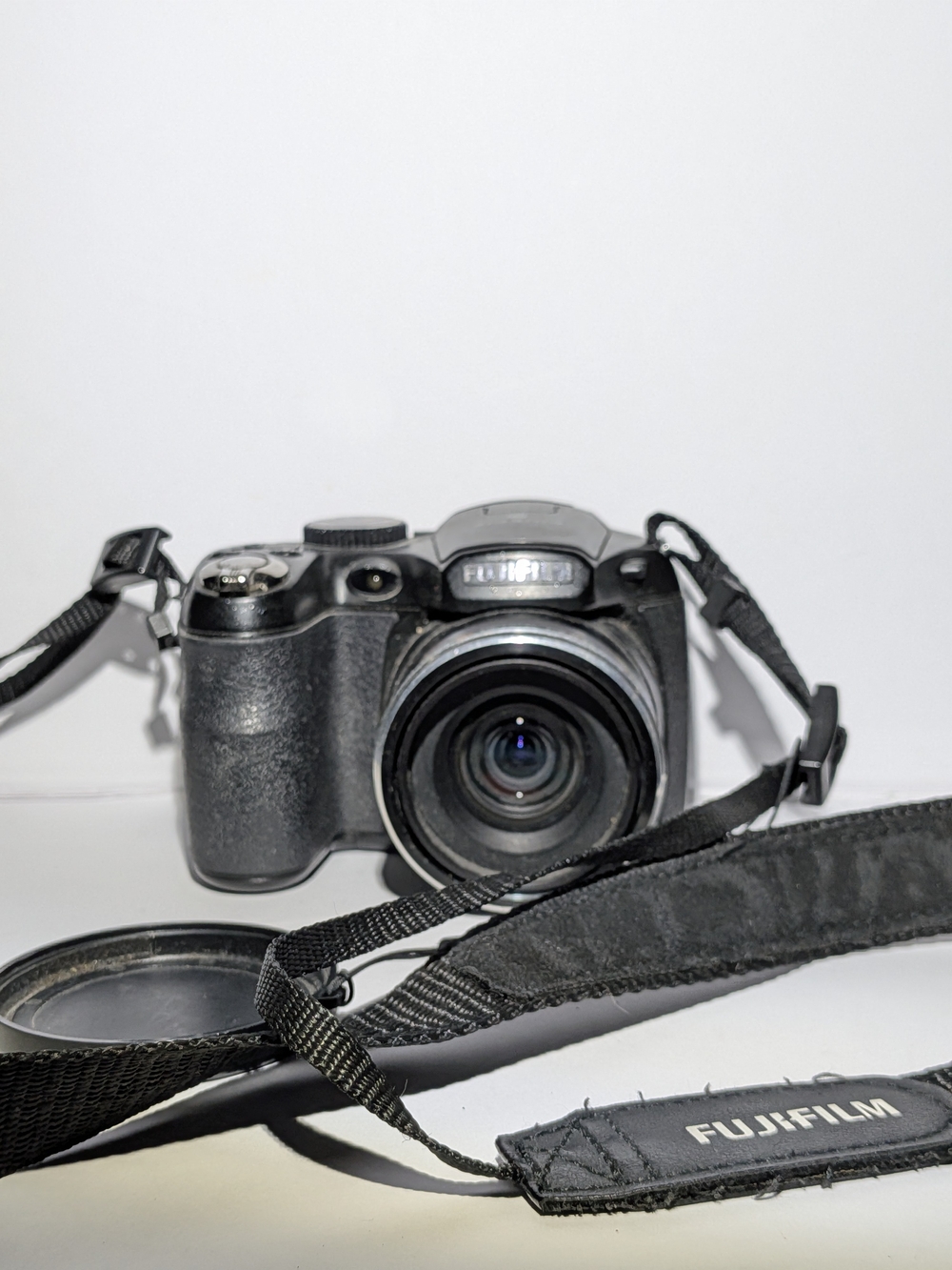 Fujifilm Black Digital Camera with Zoom Lens